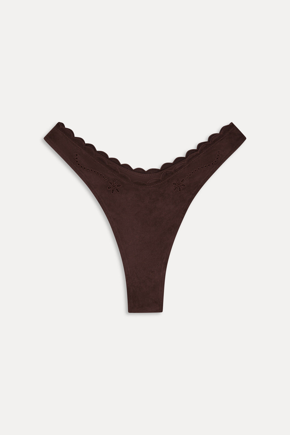 Frankies Bikinis sale|collections|swimwear Full Moon Suede Bikini Bottom - Desert Suede