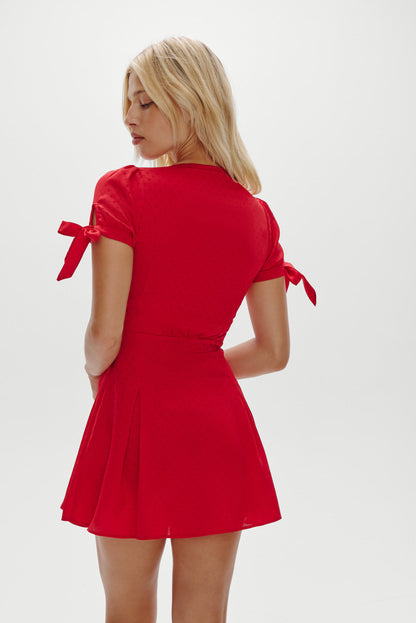 Frankies Bikinis sale|clothing Ella Satin Mini Dress - Heartstrings