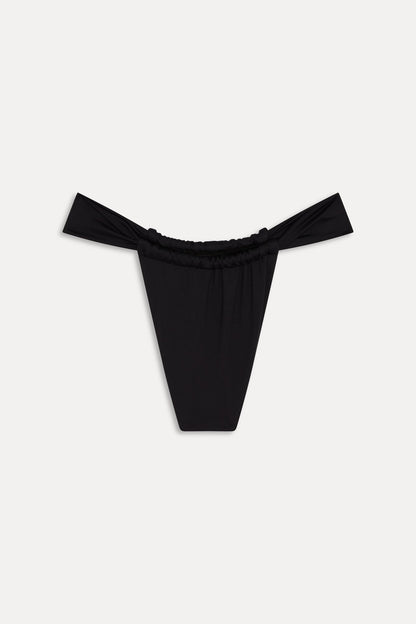 Frankies Bikinis sale|collections|swimwear Beckett Micro Bikini Bottom - Black