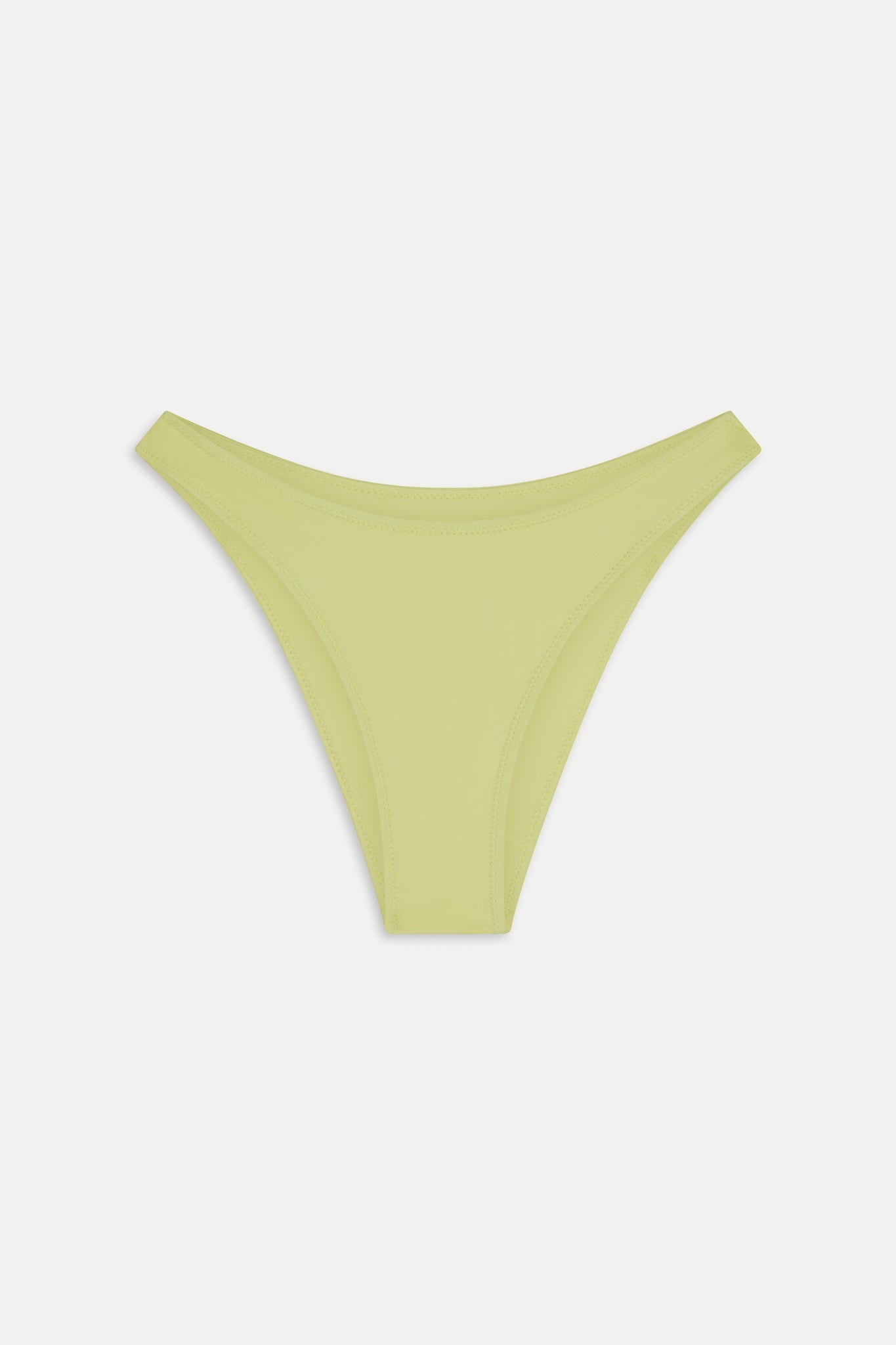 Frankies Bikinis sale|swimwear Dove Cheeky Bikini Bottom - Yellow Mojito