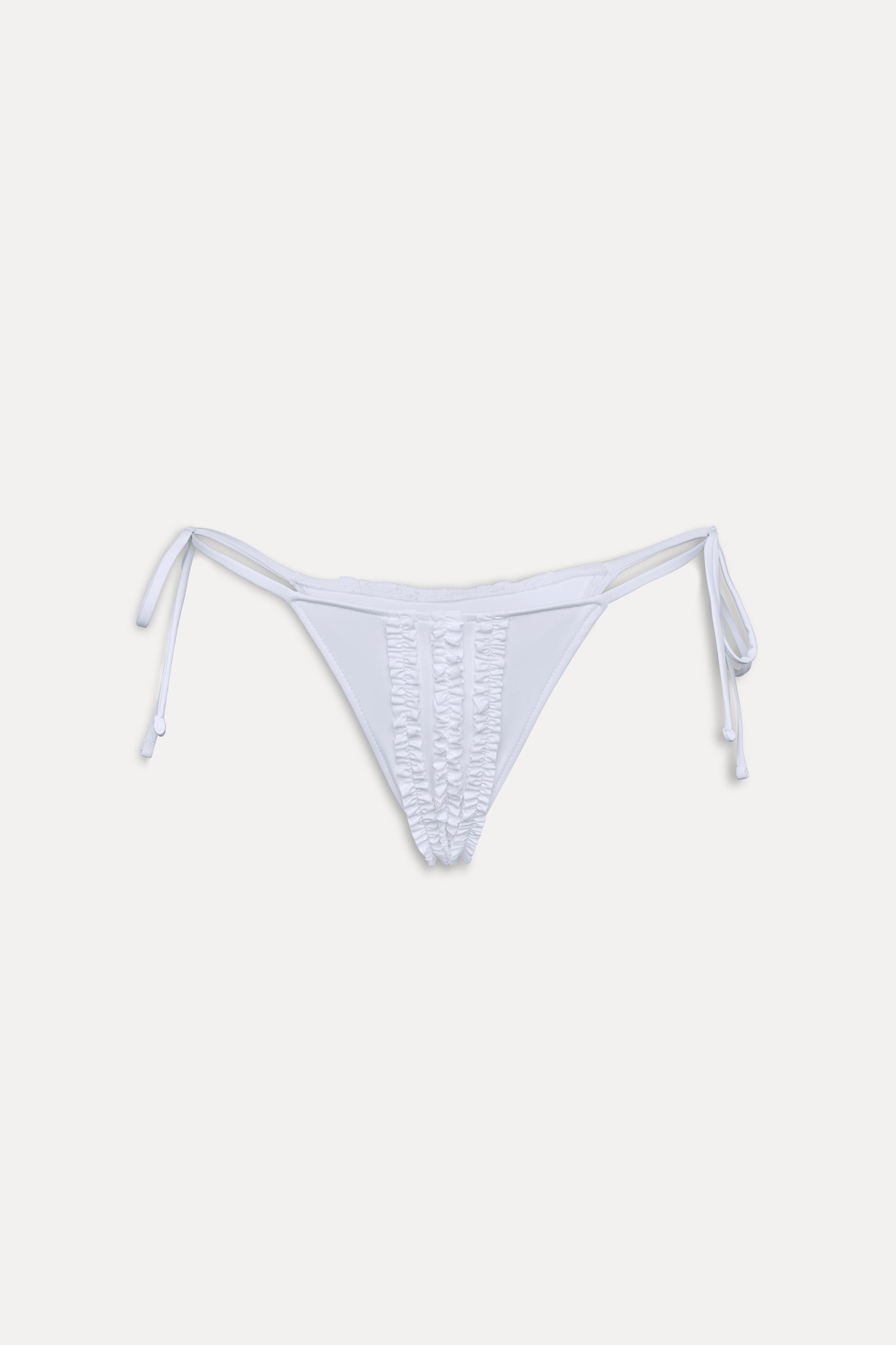 Frankies Bikinis sale Divine Skimpy String Bikini Bottom - Optic White