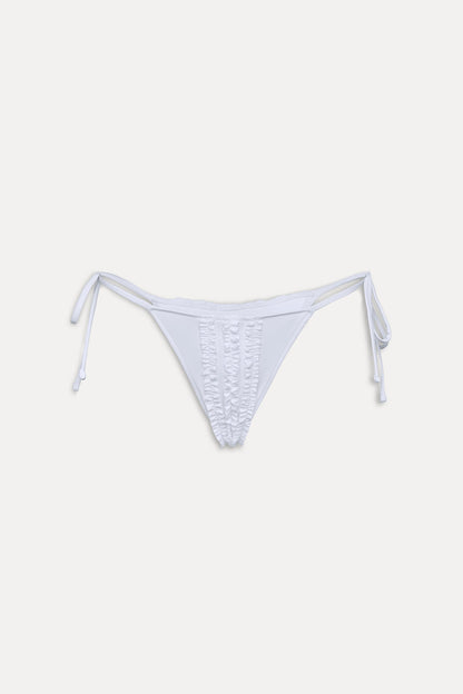 Frankies Bikinis sale Divine Skimpy String Bikini Bottom - Optic White