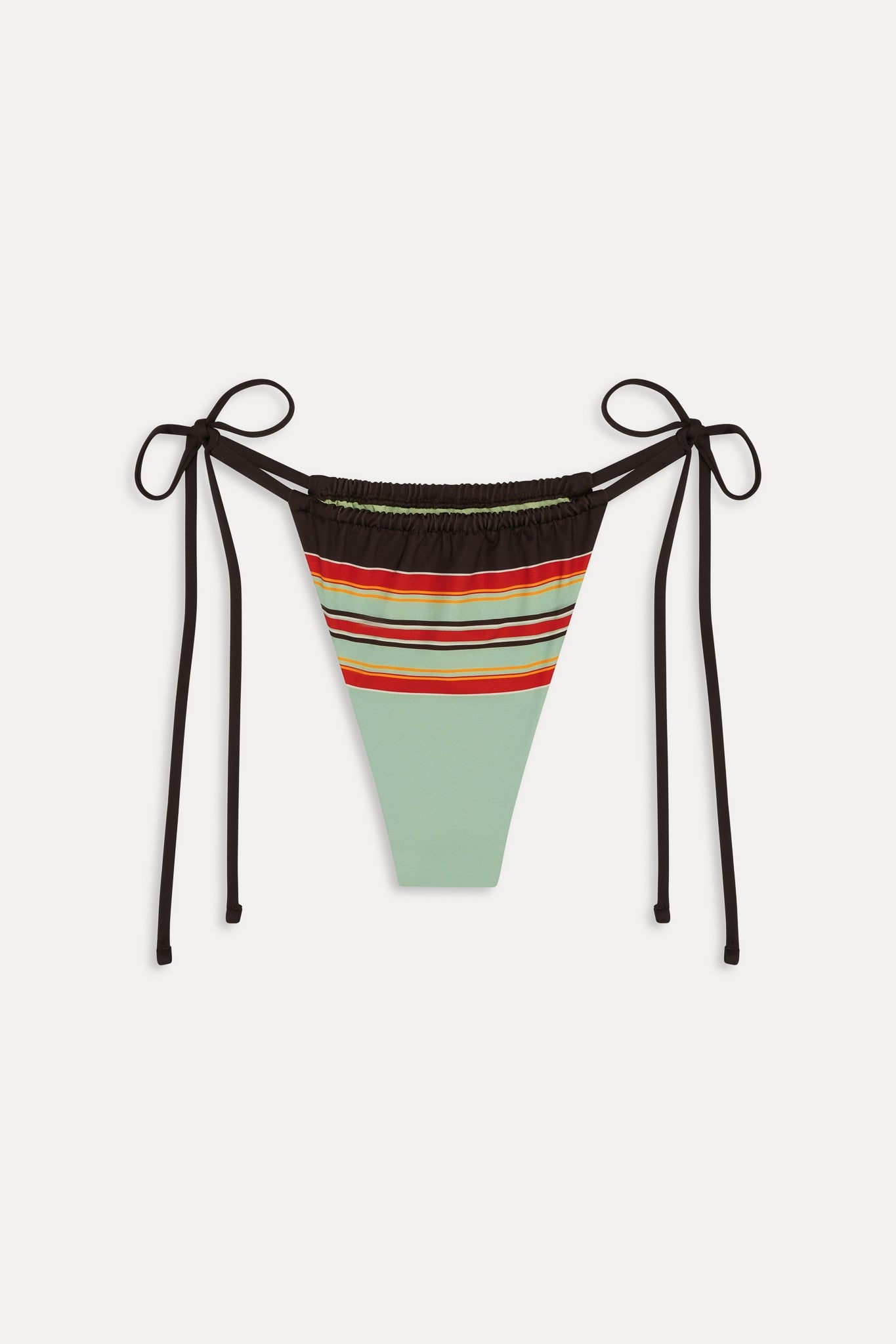 Frankies Bikinis sale|collections|swimwear Tia Striped Skimpy Bikini Bottom - Desert Dusk