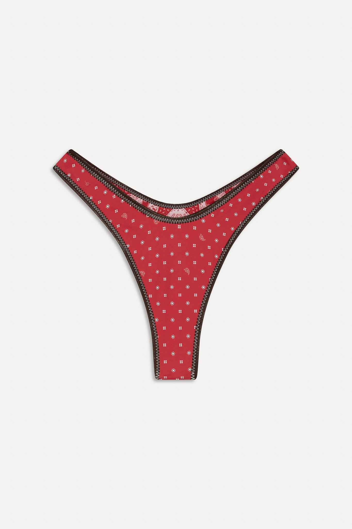 Frankies Bikinis sale x BELLA HADID Full Moon Bikini Bottom - Lovebug