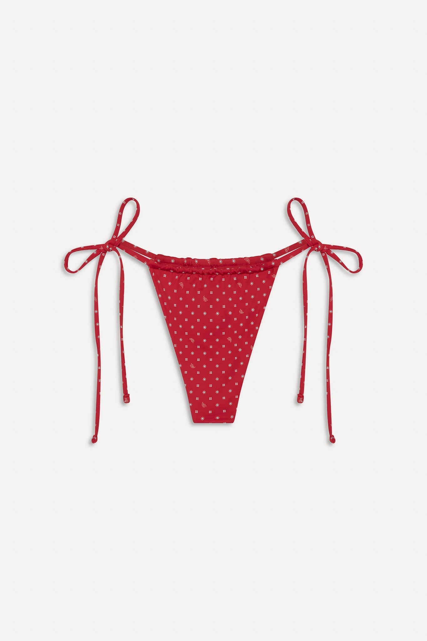 Frankies Bikinis sale x BELLA HADID Tia Skimpy Bikini Bottom - Lovebug