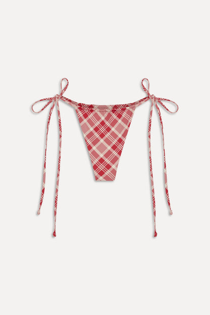 Frankies Bikinis sale x BELLA HADID Tia Skimpy Bikini Bottom - Lover's Lane