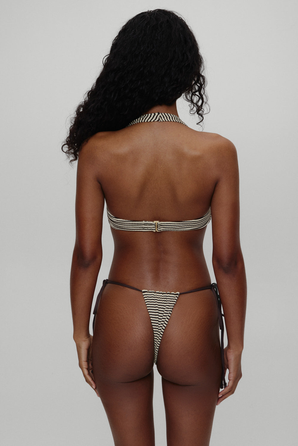 Frankies Bikinis sale x BELLA HADID Tia String Bikini Bottom - Lasso