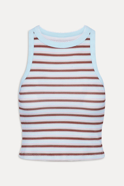 Frankies Bikinis new|clothing|collections Emma Striped Tank Top - Verona Stripe