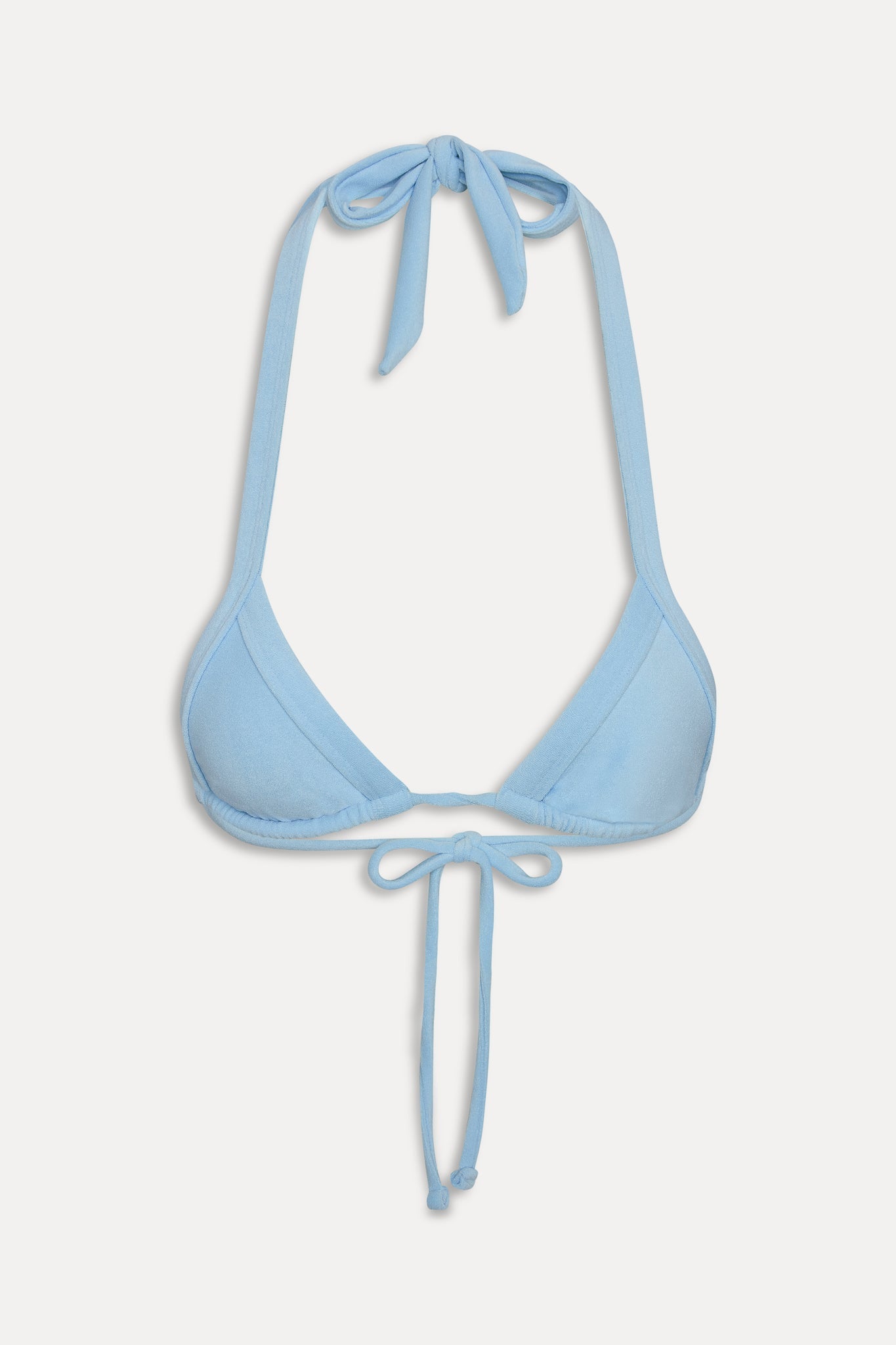 Frankies Bikinis swimwear|collections|new x JENNIE Taite Terry Bikini Top - Ocean Dip