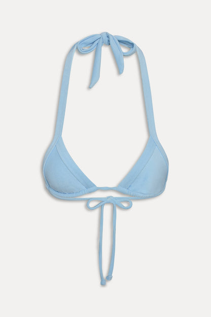 Frankies Bikinis swimwear|collections|new x JENNIE Taite Terry Bikini Top - Ocean Dip