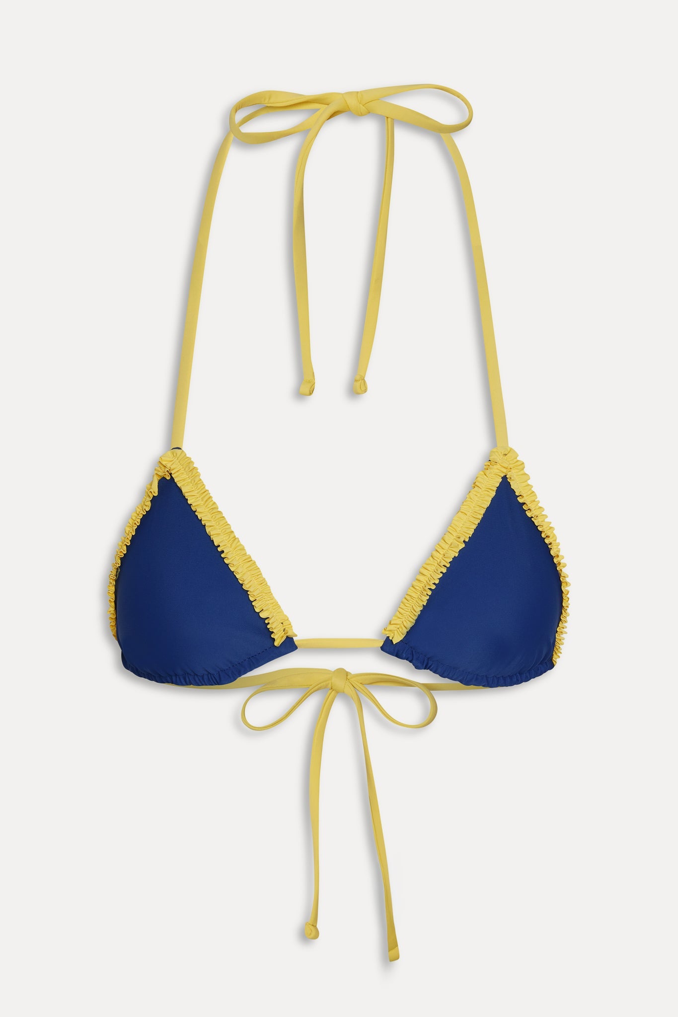 Frankies Bikinis swimwear|new Nick Triangle Bikini Top - Michigan at Twilight