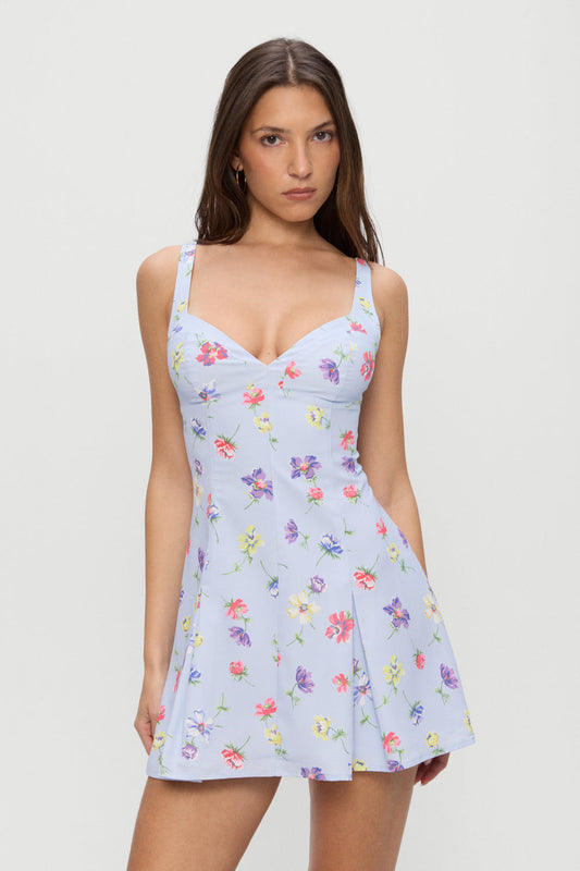 Frankies Bikinis clothing|collections Siren Floral Mini Dress - Fresh Florals
