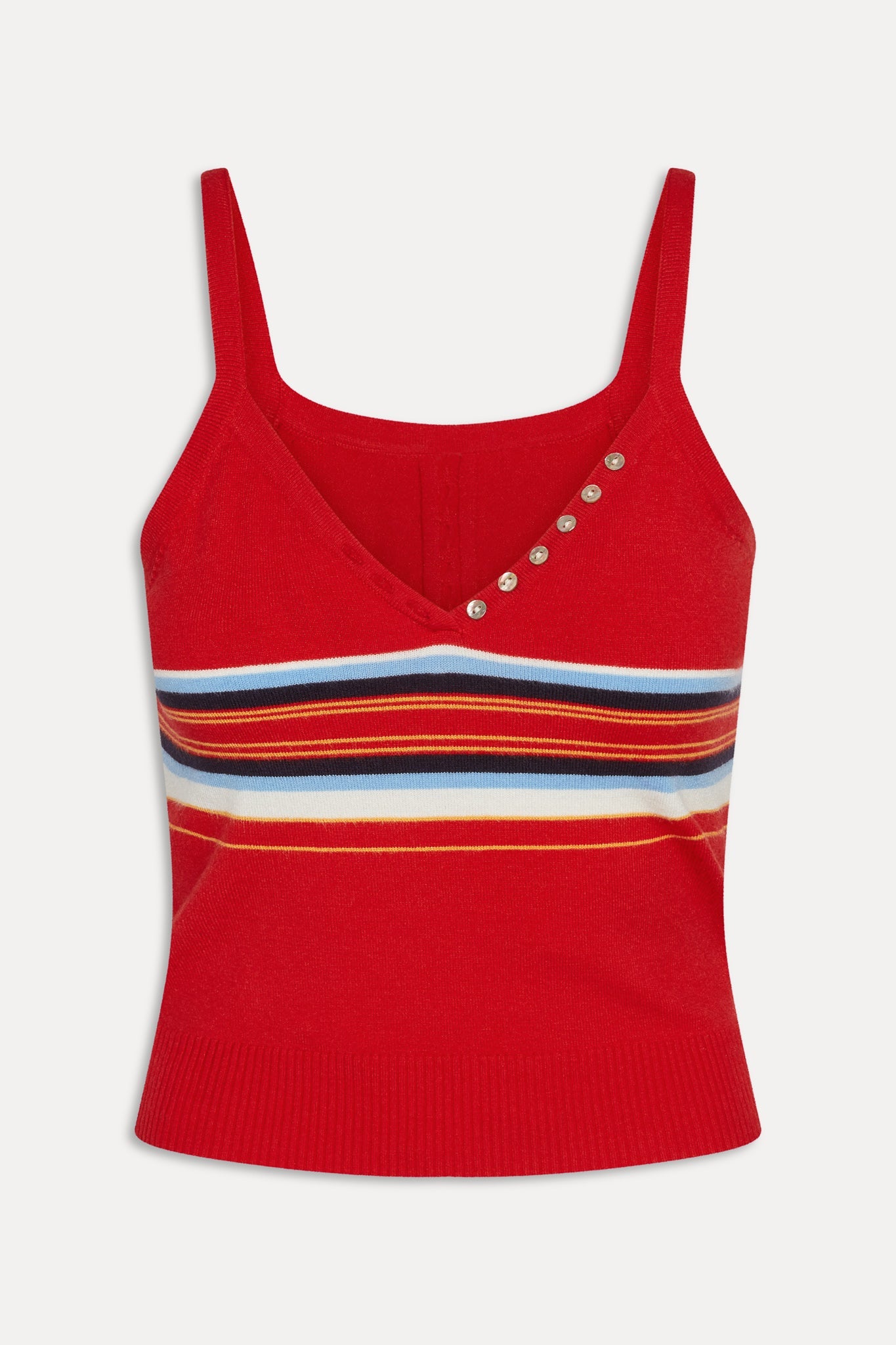 Frankies Bikinis collections|sale Graham Knit Tank - Ember Stripe