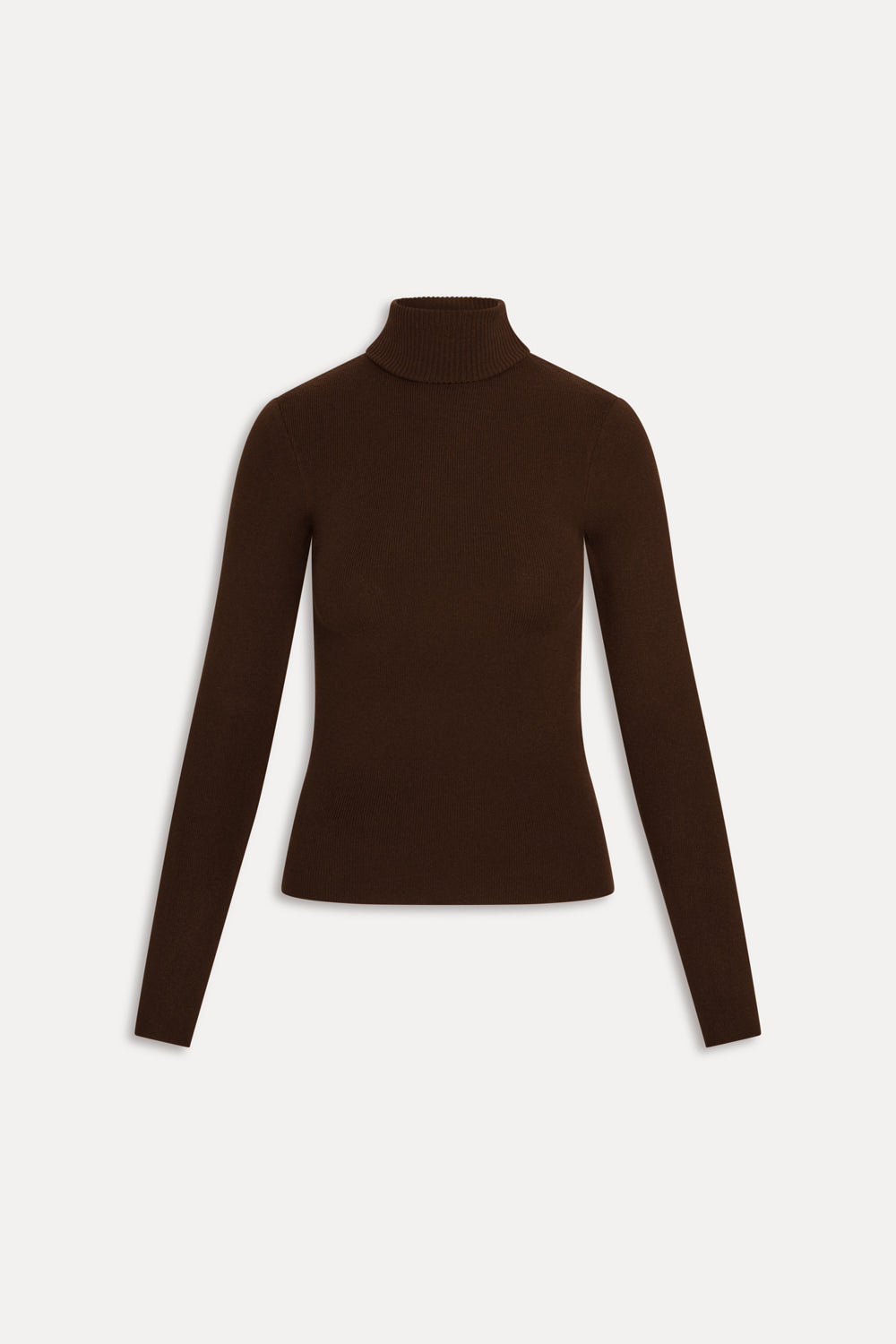 Frankies Bikinis collections|sale Tucker Knit Turtleneck Sweater - Amber