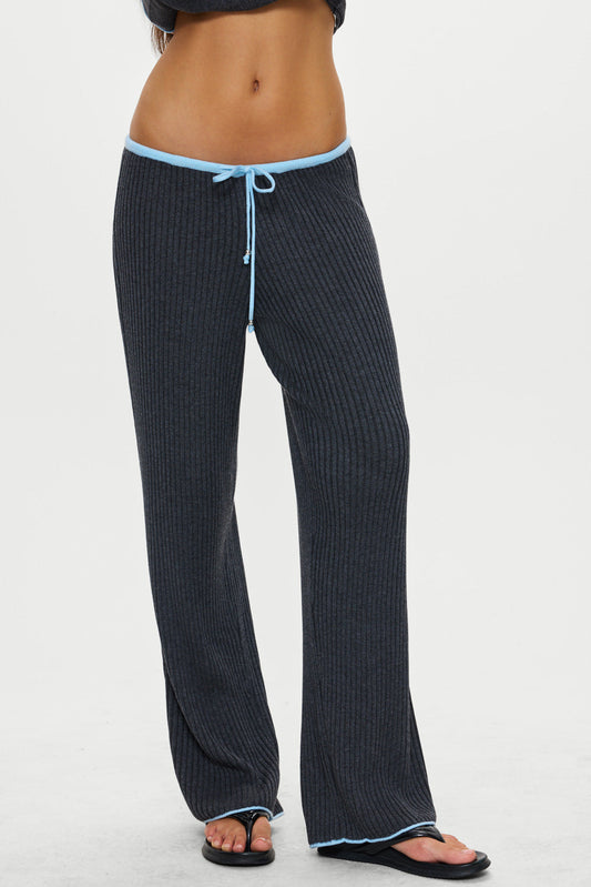 Frankies Bikinis collections|sale Lochlin Knit Pants - Stone