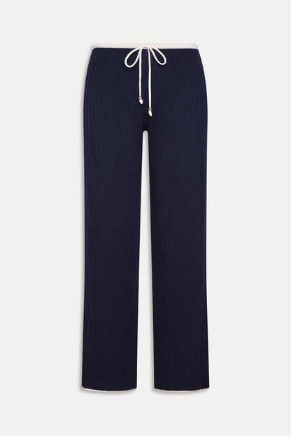 Frankies Bikinis collections|sale Lochlin Knit Pants - Deep Sea