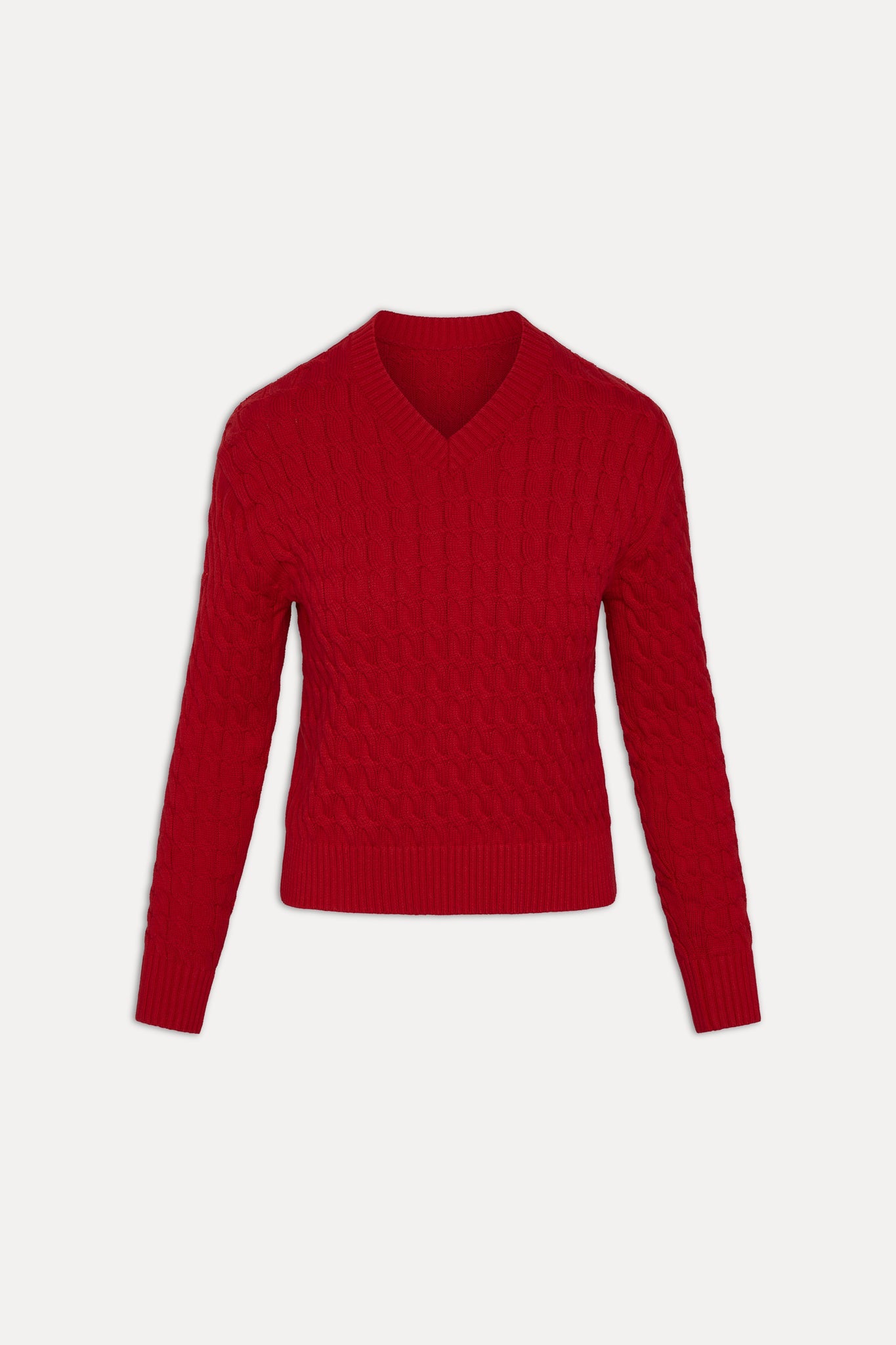 Frankies Bikinis sale Prince Cable Knit Sweater - Heartstrings