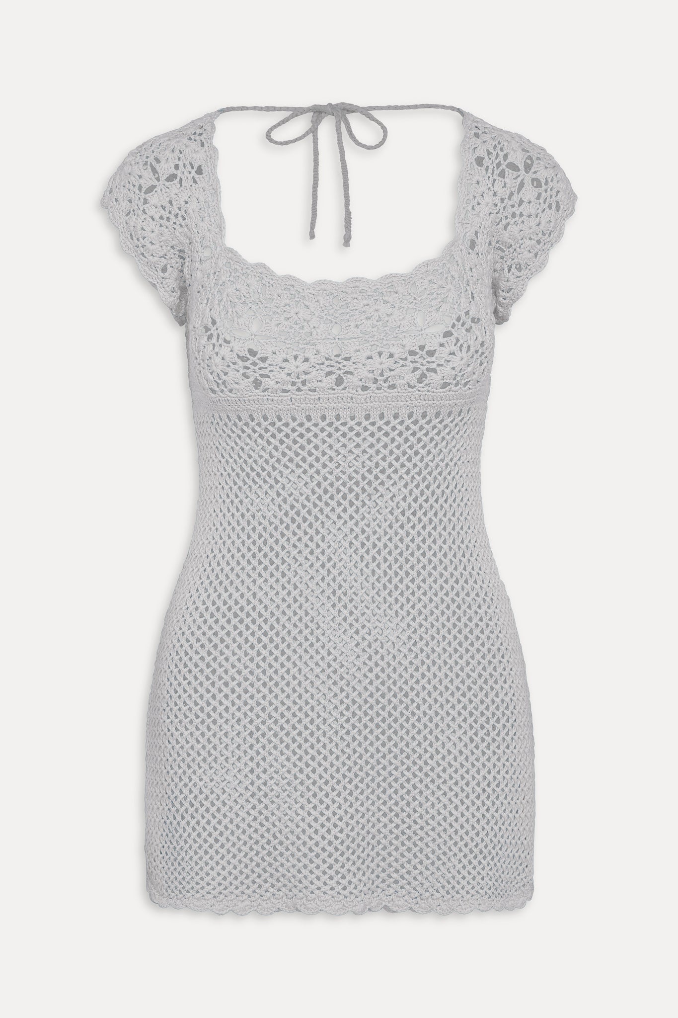 Frankies Bikinis sale Eloise Crochet Mini Dress - Angel's Meadow