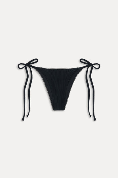 Frankies Bikinis sale Mackenzie Cheeky String Bikini Bottom - Midnight Serenade