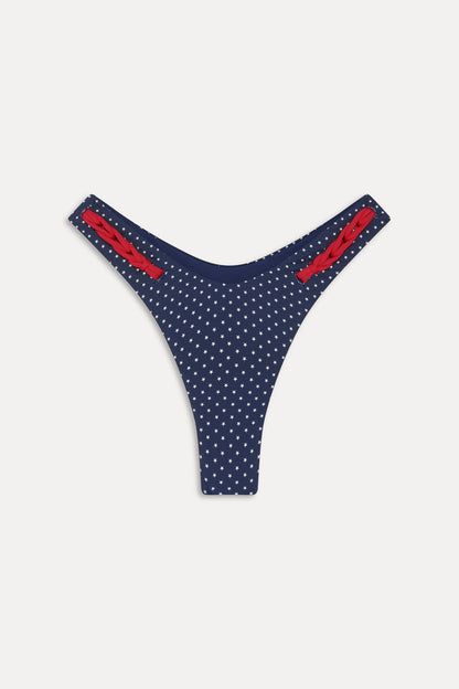 Frankies Bikinis sale Full Moon Micro Bikini Bottom - Shooting Stars