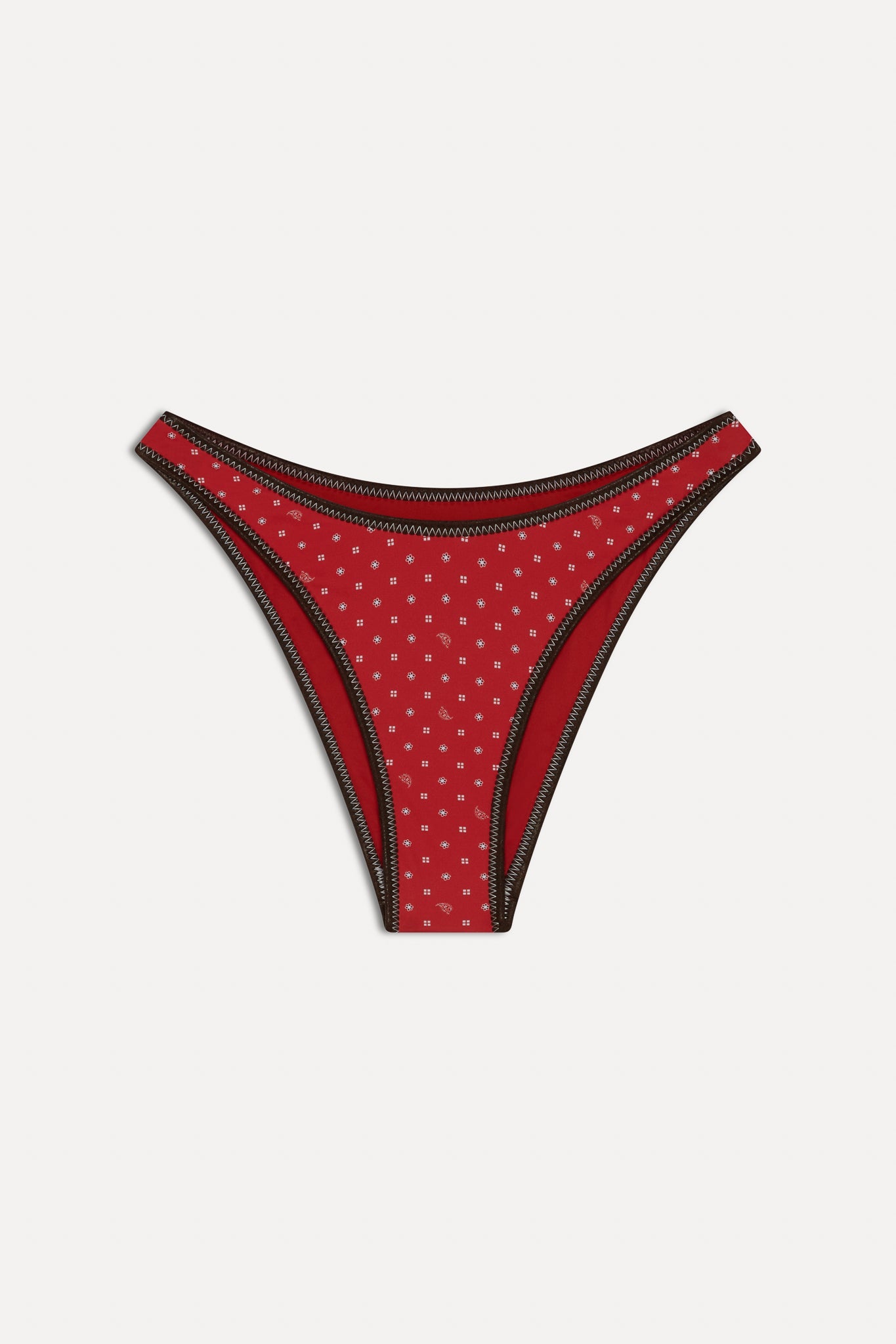 Frankies Bikinis sale x BELLA HADID Dove Bikini Bottom - Lovebug