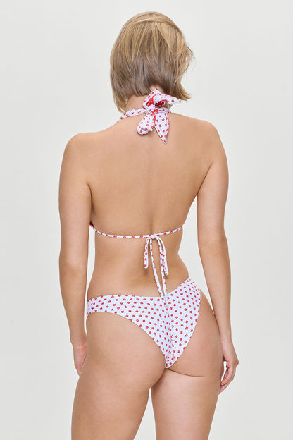 Frankies Bikinis sale Enzo Cheeky Bikini Bottom - Daisy Dot