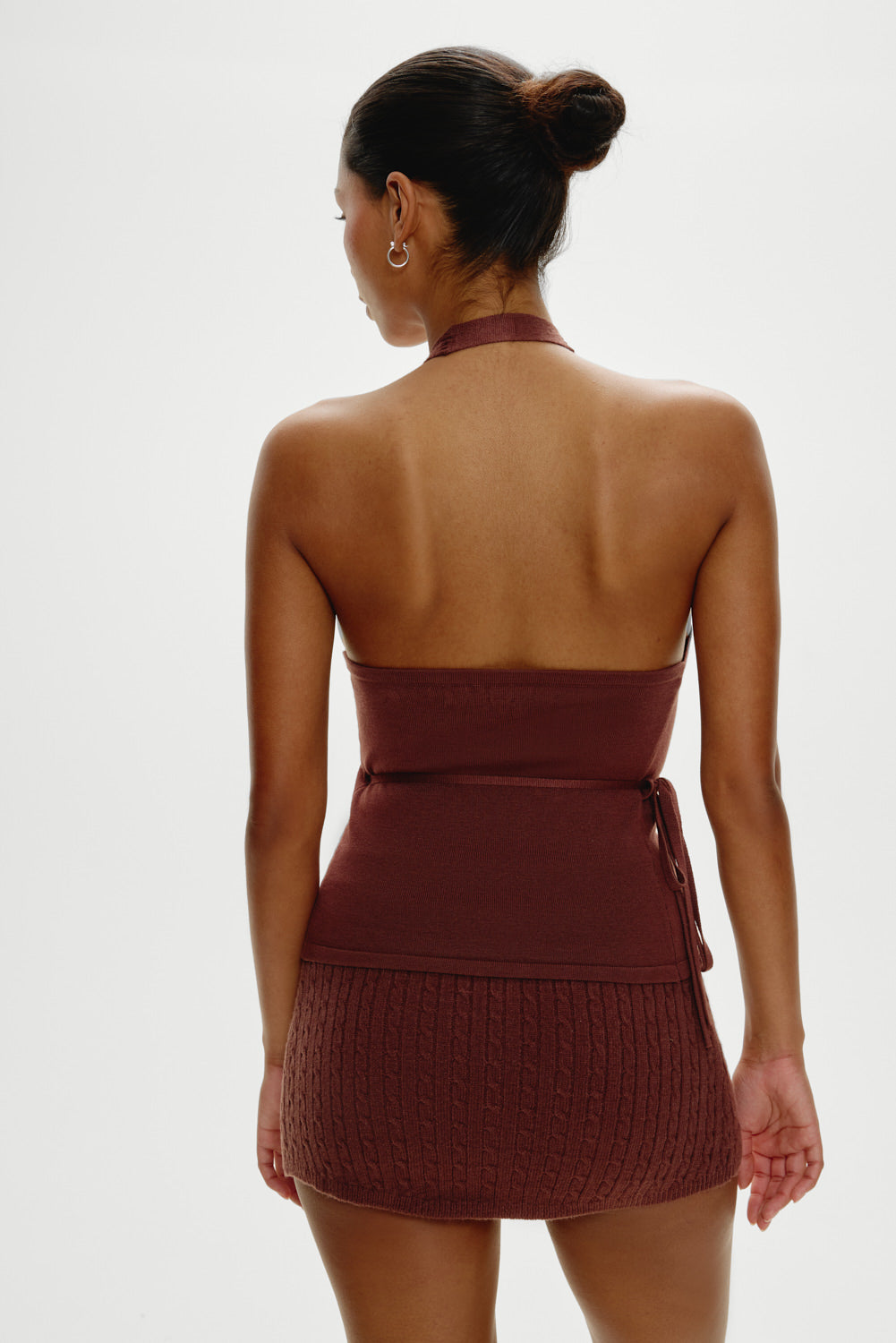 Frankies Bikinis sale Marialla Mini Skort - Brown Sugar