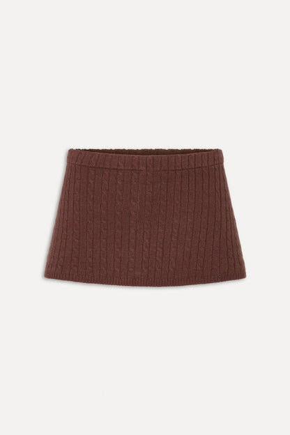 Frankies Bikinis sale Marialla Mini Skort - Brown Sugar