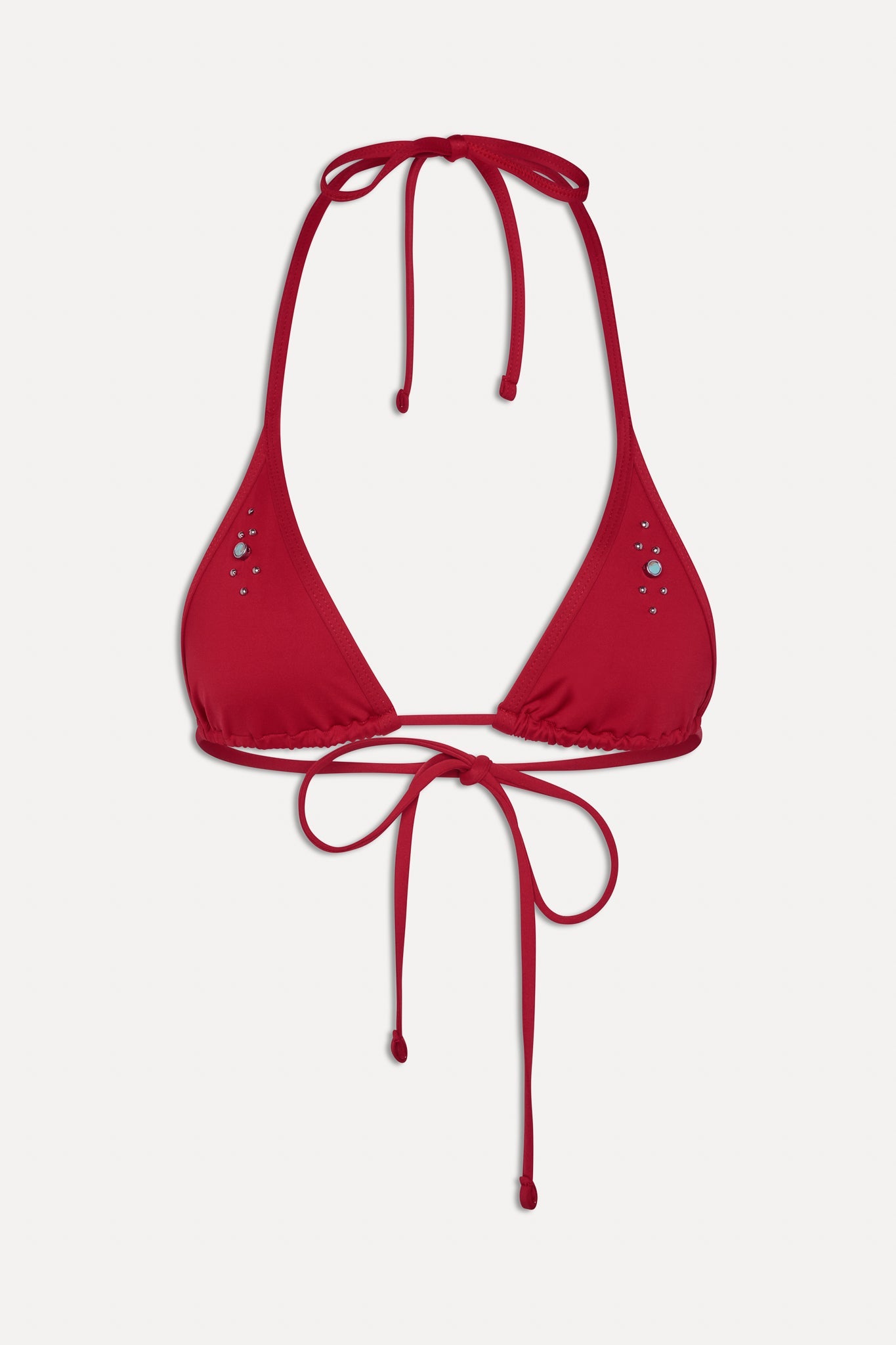 Frankies Bikinis sale x OREBELLA Paradise Halter Bikini Top - Valentine