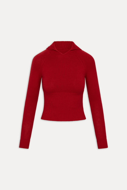 Frankies Bikinis sale Hazel Knit Hoodie - Heartstrings