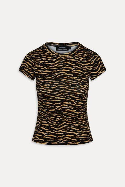 Frankies Bikinis sale x Réalisation Par Cupid Tee - Vintage Tiger