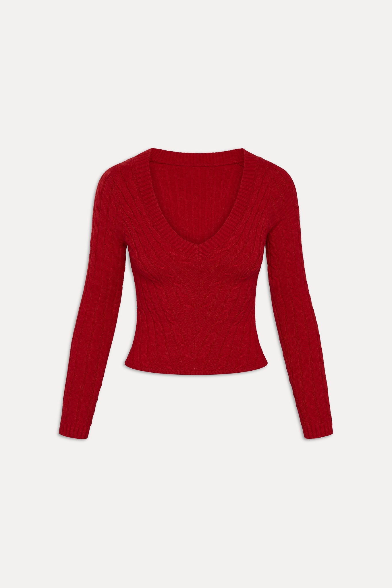 Frankies Bikinis sale Kit V Neck Knit Sweater - Heartstrings