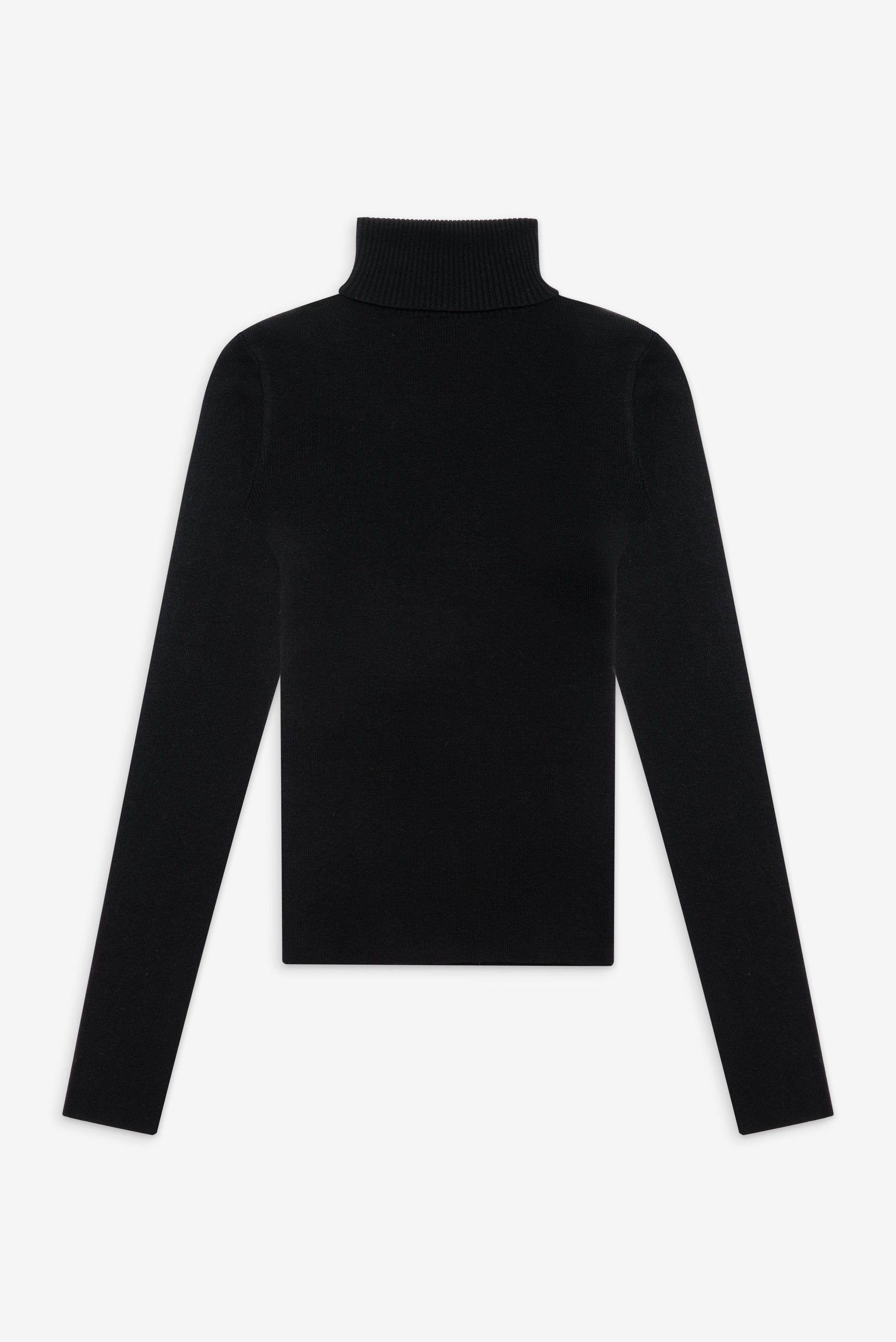 Frankies Bikinis sale Milo Knit Turtleneck Sweater - Black