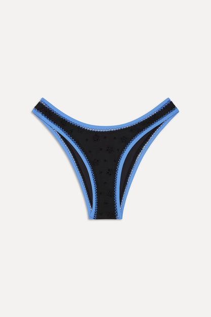 Frankies Bikinis sale Dove Eyelet Bikini Bottom - Eclipse