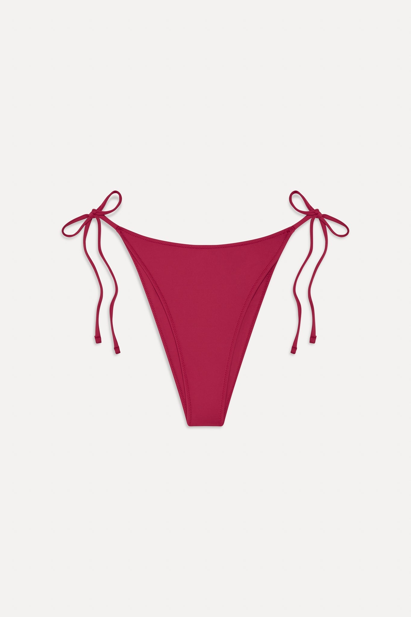 Frankies Bikinis sale Romeo Cheeky String Bikini Bottom - Rosebud