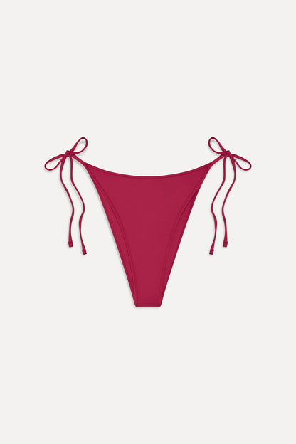 Frankies Bikinis sale Romeo Cheeky String Bikini Bottom - Rosebud