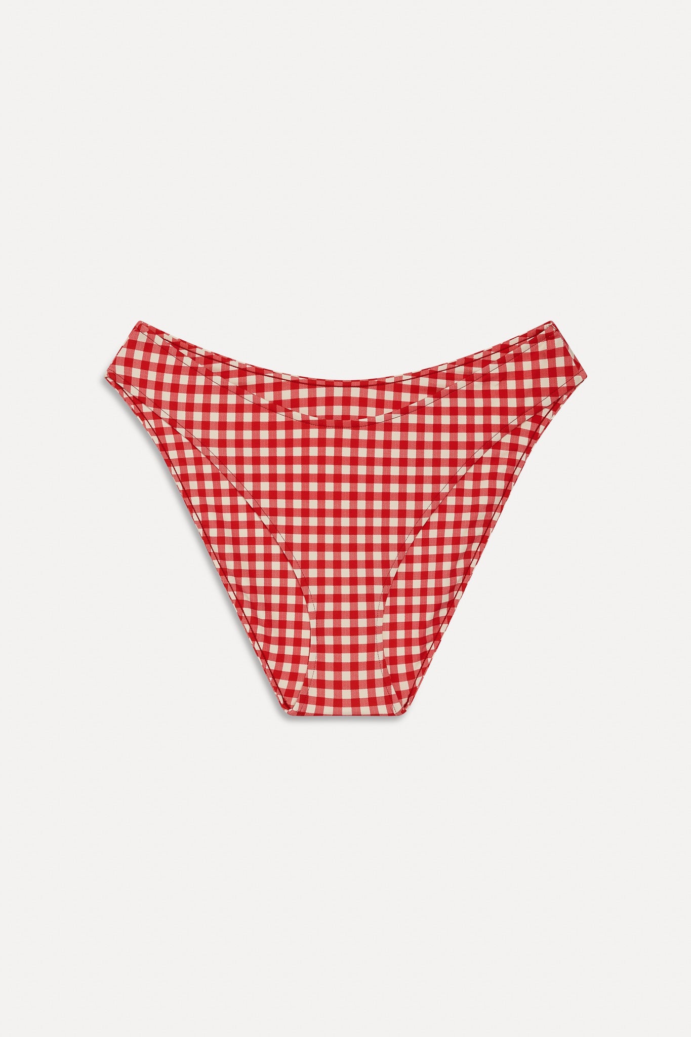 Frankies Bikinis sale Catalina Full Coverage Bikini Bottom - Cherry Picnic