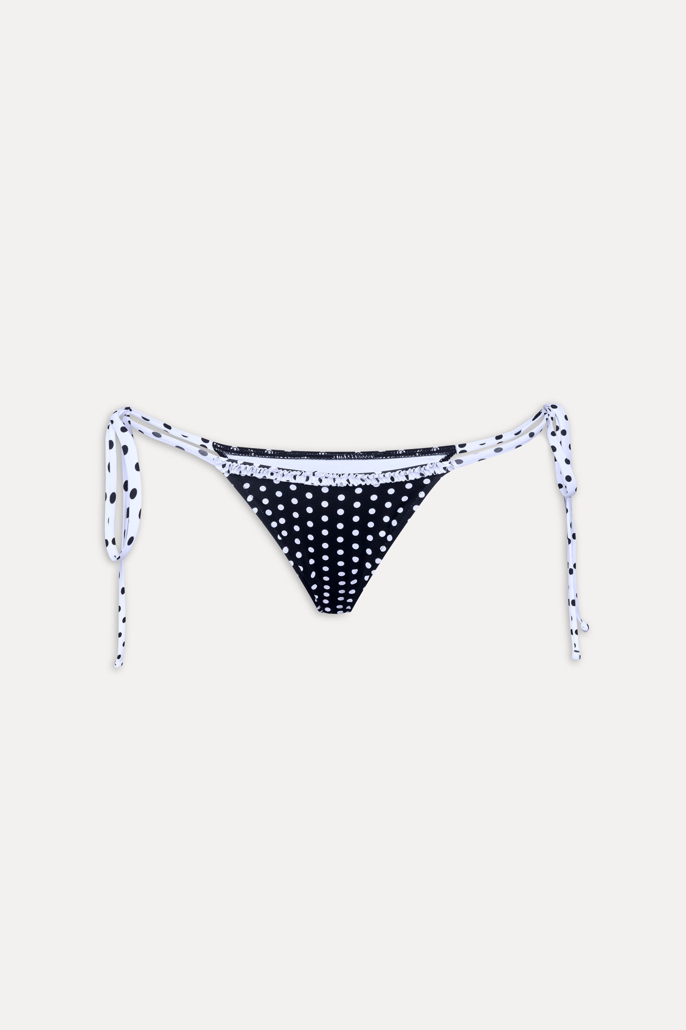 Frankies Bikinis sale Divine Skimpy String Bikini Bottom - Classic Polka Dot