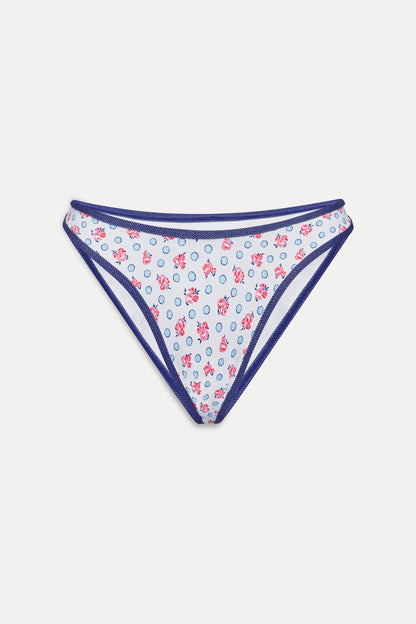Frankies Bikinis sale Dove Bikini Bottom - Wild Rose
