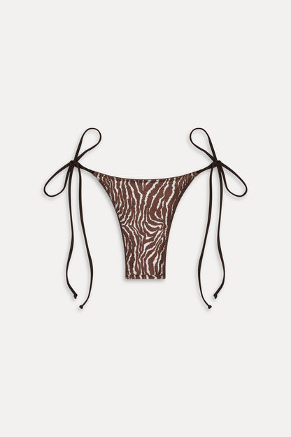 Frankies Bikinis sale x Réalisation Par Divine Reversible Bikini Bottom - Python/Animal