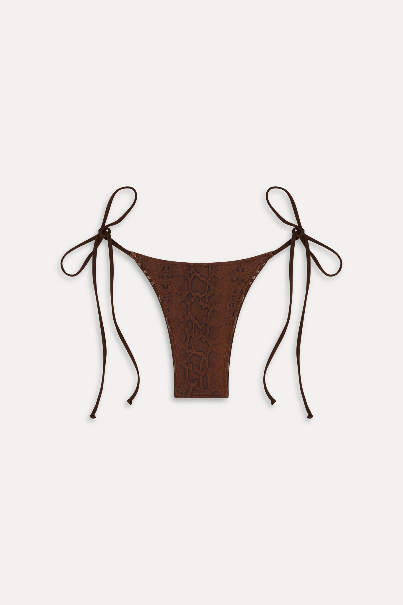 Frankies Bikinis sale x Réalisation Par Divine Reversible Bikini Bottom - Python/Animal