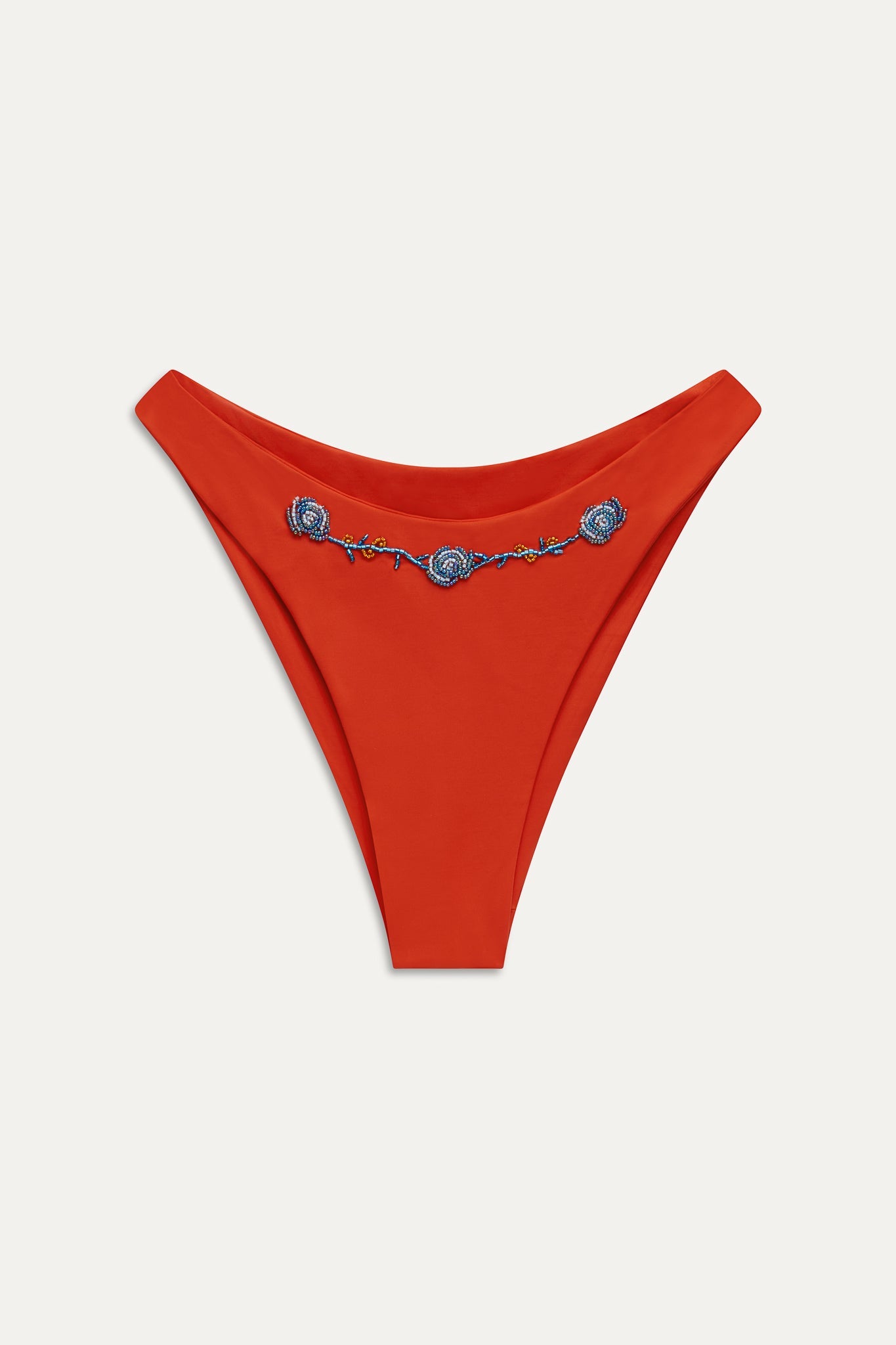 Frankies Bikinis sale Dove Bikini Bottom - Market Rose