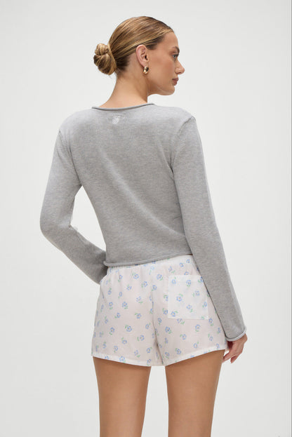 Frankies Bikinis sale Kennedy Cotton Knit Sweater - New York