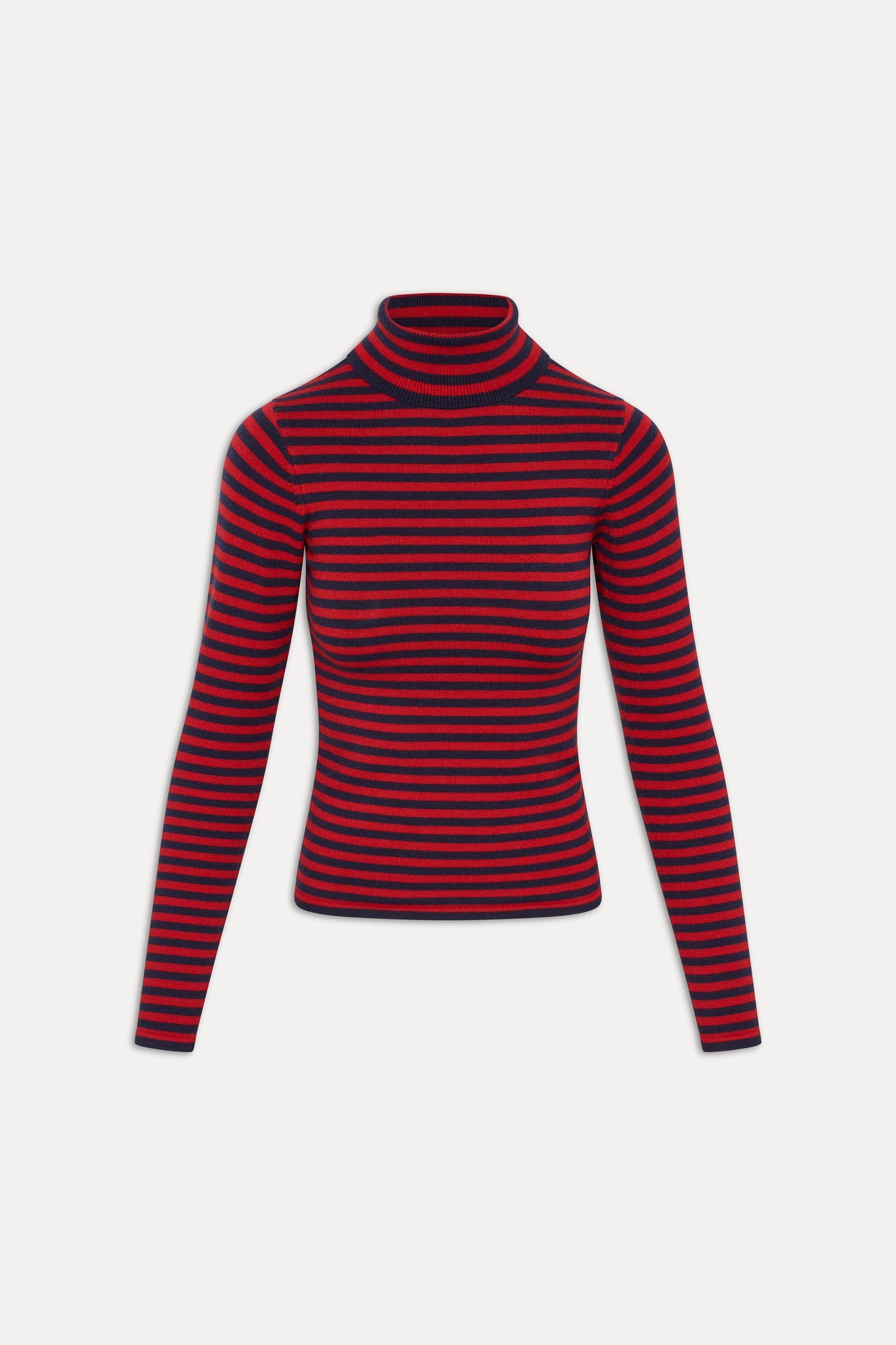 Frankies Bikinis sale Milo Knit Turtleneck Sweater - Sunday Stripe
