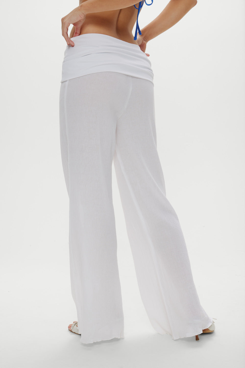 Frankies Bikinis sale Hayes Fold Over Pants - Angel's Meadow