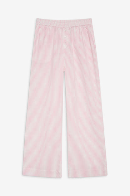 Frankies Bikinis sale Easy Striped Sleep Pants - Pink Stripe