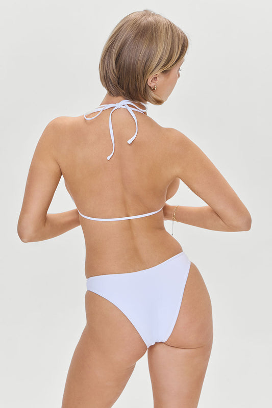 Frankies Bikinis swimwear Dove Bikini Bottom - Optic White