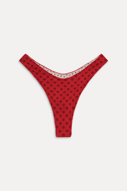 Frankies Bikinis sale x Réalisation Par Full Moon Reversible Bikini Bottom - Aura