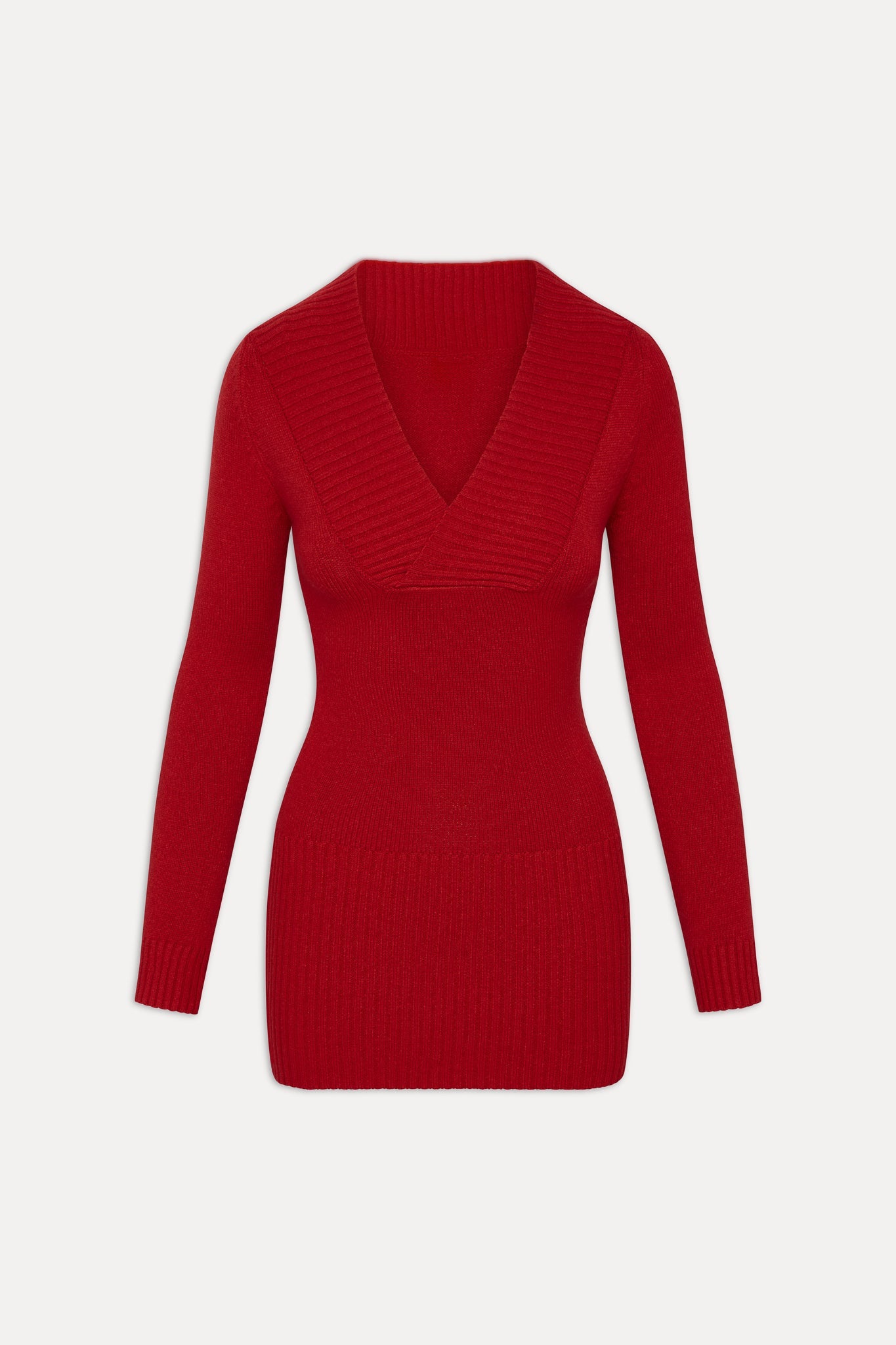 Frankies Bikinis sale Jade Long Sleeve Knit Mini Dress - Heartstrings