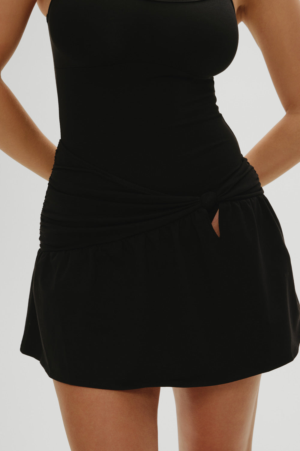 Frankies Bikinis sale Alia Mini Dress - Black